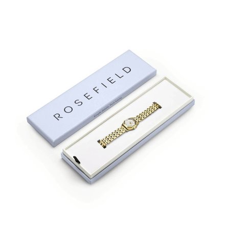 Rosefield Gemme zegarek damski złoty z diamentowanym szkłem GWGSG-G02