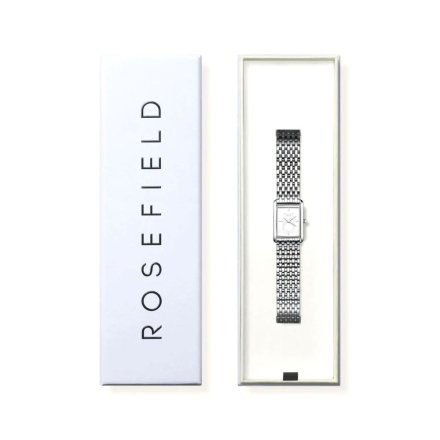 Rosefield Heirloom zegarek damski srebrny z bransoletą HWSSS-H02