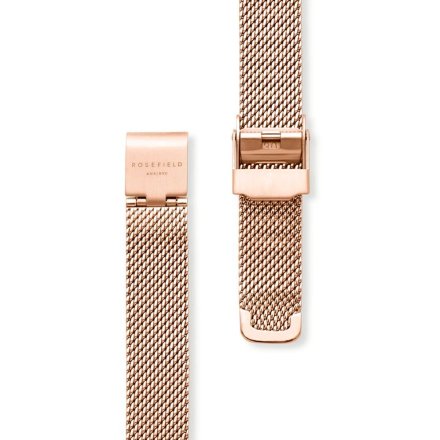 Rosefield Octagon XS zegarek damski różowozłoty ze srebrną tarczą OWRMR-O59
