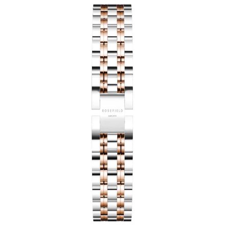 Rosefield Octagon XS zegarek damski srebrno-różowozłoty OWRSR-O64