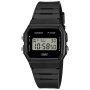 Casio Sport zegarek czarny z wyświetlaczem F-91WB-1AEF