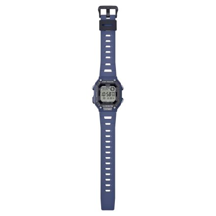 Casio Digital Bluetooth Step Tracker zegarek niebieski z krokomierzem WS-B1000-2AVEF