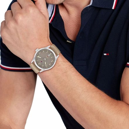 Tommy Hilfiger Forrest klasyczny zegarek na pasku 1710561