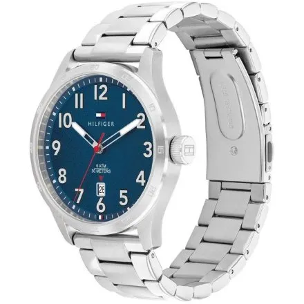 Tommy Hilfiger Forrest Zegarek Męski srebrny na bransolecie 1710563