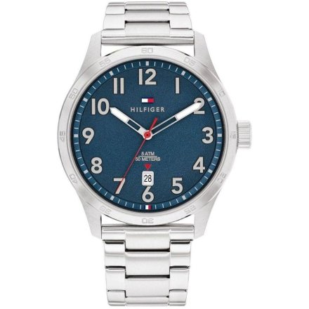Tommy Hilfiger Forrest Zegarek Męski srebrny na bransolecie 1710563
