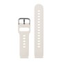 Pasek do smartwatch 20 mm beżowy nude pastelowy silikon uniwersalny S