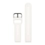 Pasek do smartwatch 20 mm biały silikon uniwersalny S