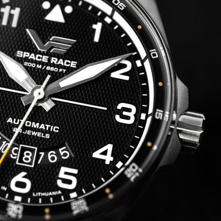 Zegarek Męski Vostok Europe Space Race Automat Czarny YN55-325A745