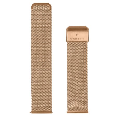 Garett bransoleta do smartwatcha 22 mm różowo-złota siatka uniwersalna 5904238486023