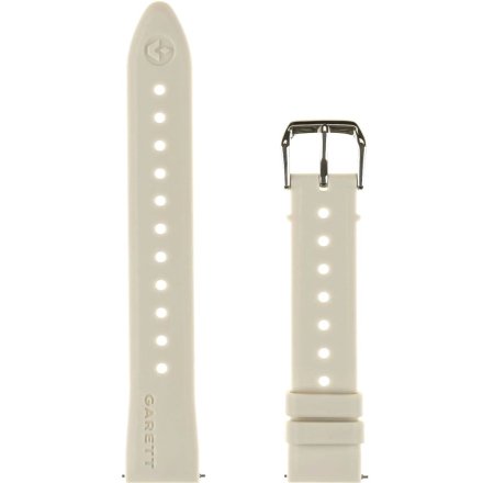 Garett pasek do smartwatcha 18 mm szary silikonowy uniwersalny 5904238486412