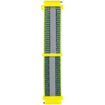 Garett zielony odblaskowy pasek nylonowy do smartwatcha Kids 20 mm 5904238486375
