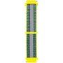 Garett zielony odblaskowy pasek nylonowy do smartwatcha Kids 20 mm 5904238486375