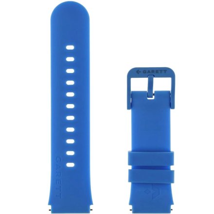 Garett niebieski silikonowy pasek 20 mm do smartwatcha Kids Sun Ultra 4G 5904238485897
