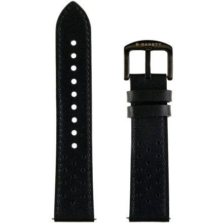 Garett pasek do smartwatcha 22 mm skórzany czarny uniwersalny 5904238485910
