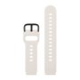 Pasek do smartwatch 20 mm beżowy nude pastelowy silikon uniwersalny BL