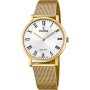 Festina Swiss Made zegarek męski złoty klasyczny na bransolecie 20022/4