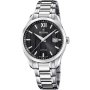 Festina Swiss Made zegarek męski na bransolecie czarna tarcza 20026/4