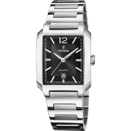 Festina Classics On The Square zegarek damski na bransolecie prostokątny 20679/4