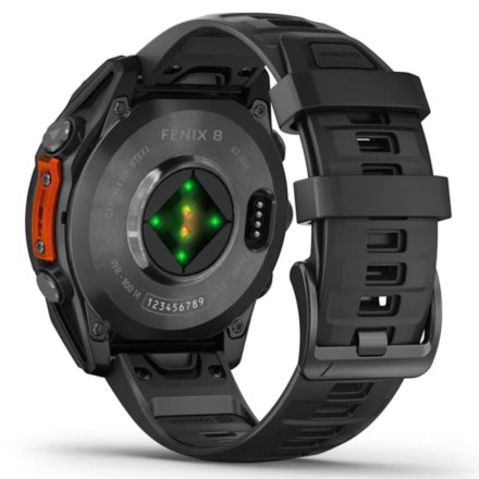 Zegarek Garmin Fenix 8 47mm AMOLED czarny 010-02904-00 + PUDEŁKO NA PREZENT!