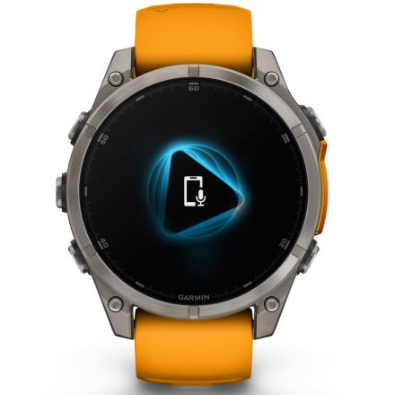 Zegarek Garmin Fenix 8 47mm AMOLED Sapphire Tytan pomarańczowy 010-02904-11 + PUDEŁKO NA PREZENT!