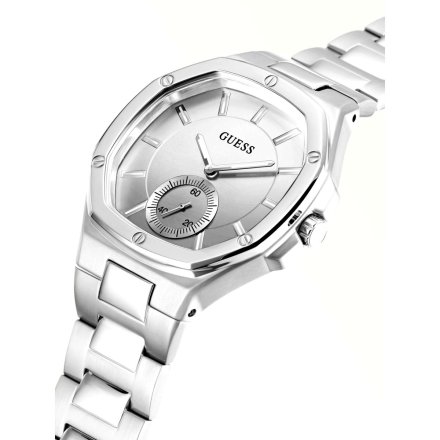 Guess Octavia zegarek damski srebrny na bransolecie GW0310L1
