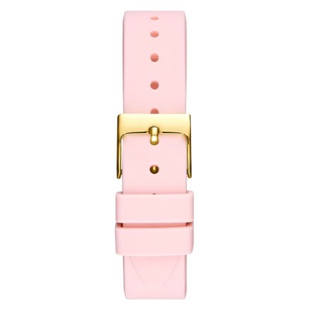 Guess Pearl zegarek damski złoty różowy z perłami GW0381L2