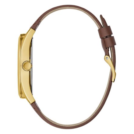 Guess Tailor złoty zegarek zestaw na prezent dwa paski GW0449G1