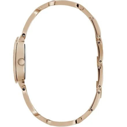 Guess Gia zegarek damski biżuteryjny rose gold koperta G GW0683L3