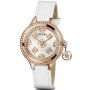 Guess Charmed zegarek damski rose gold z zawieszką charms GW0684L4