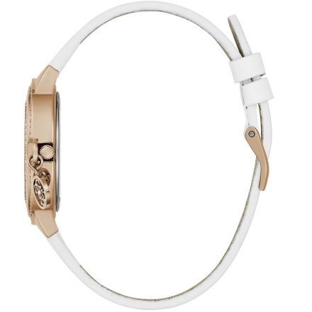 Guess Charmed zegarek damski rose gold z zawieszką charms GW0684L4