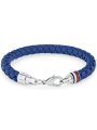 Tommy Hilfiger bransoletka męska skórzana niebieska 2790548