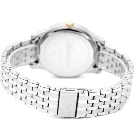 Adriatica zegarek męski dwukolorowy z czarną tarczą i datownikiem A1025.2166Q