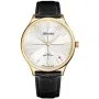 Adriatica Super de Luxe zegarek męski mechaniczny retro złoty czarny A1230.1263MXL