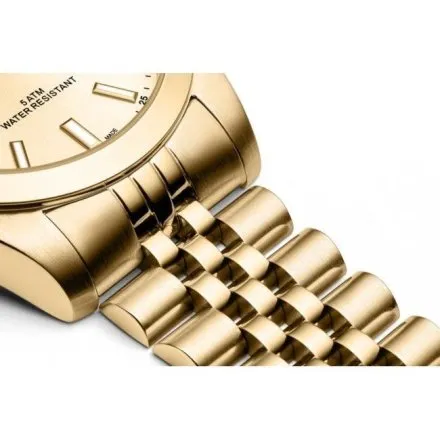 Adriatica elegancki męski złoty z datownikiem A1299.1111Q