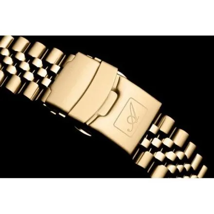 Adriatica elegancki męski złoty z datownikiem A1299.1111Q