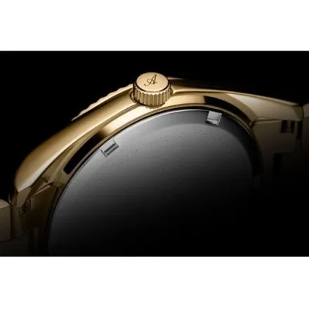 Adriatica elegancki męski złoty z datownikiem A1299.1111Q