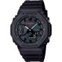 Casio G-SHOCK zegarek czarny z tęczową tarczą GA-2100RW-1AER