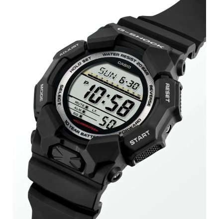 Casio G-SHOCK zegarek czarny z wyświetlaczem GD-010-1ER