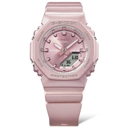 Casio G-SHOCK damski zegarek sportowy różowy GMA-P2100ST-4AER