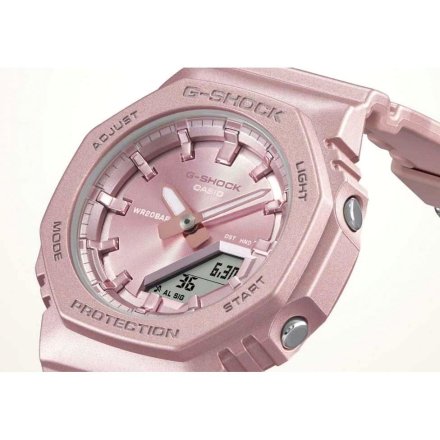 Casio G-SHOCK damski zegarek sportowy różowy GMA-P2100ST-4AER