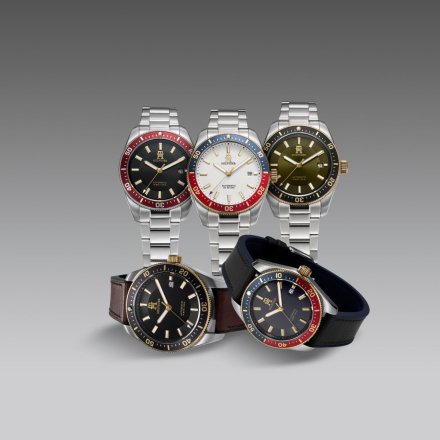 Tommy Hilfiger TH85 Automatic zegarek męski czerwony na bransolecie 1792154