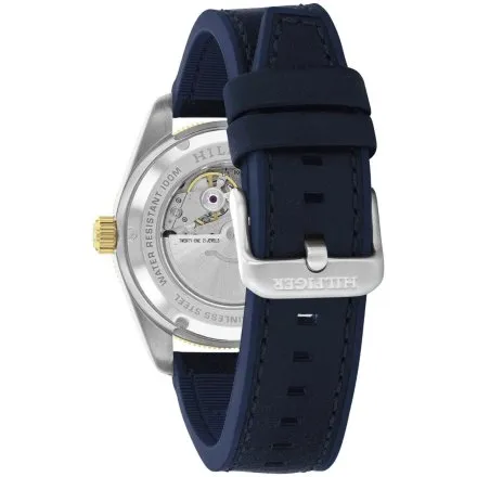 Tommy Hilfiger TH85 Automatic zegarek męski granatowy na pasku 1792141