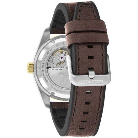 Tommy Hilfiger TH85 Automatic zegarek męski brązowy na pasku 1792142