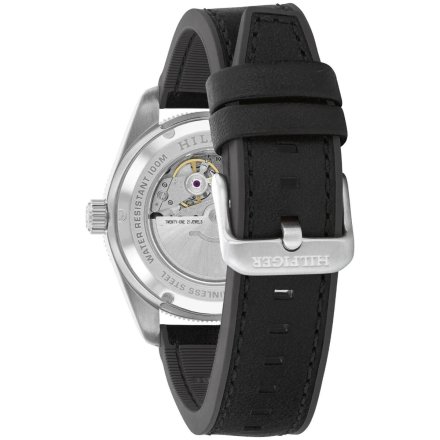 Tommy Hilfiger TH85 Automatic zegarek męski czarny na pasku 1792153