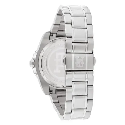 Tommy Hilfiger TH85 GMT zegarek męski granatowy na bransolecie 1792132