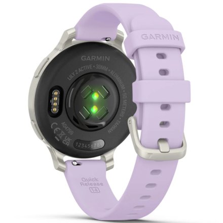 Smartwatch Garmin Lily 2 Active srebrny fiolet 010-02891-01 + PUDEŁKO NA PREZENT!