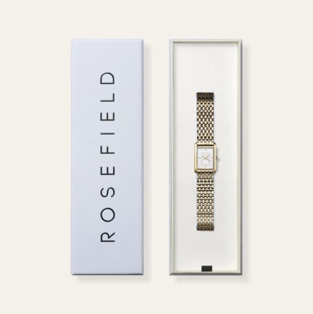 Rosefield Heirloom zegarek damski dwukolorowy ze srebrną tarczą HWDSG-H03