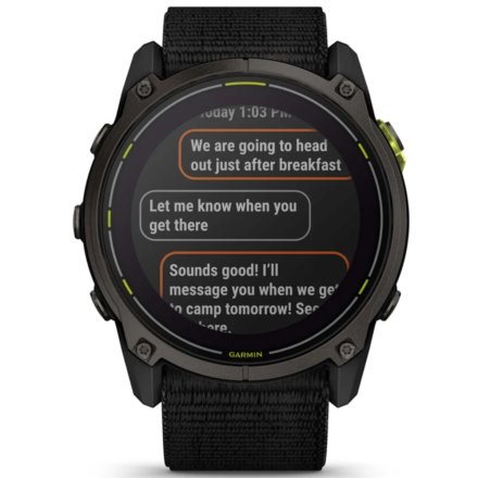 Garmin Enduro 3 smartwatch z GPS czarny 010-02751-01