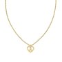Tommy Hilfiger Monogram Hearts naszyjnik łańcuszek damski złoty 2780918