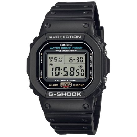 Casio G-SHOCK zegarek prostokątny czarny DW-5600UE-1ER